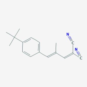 trans-2-[3-(4-tert-Butylphenyl)-2-methyl-2-propenylidene]malononitrile