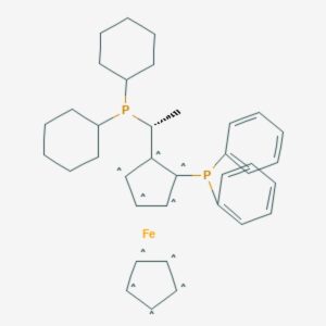 (R)-1-[(SP)-2-(Diphenylphosphino)ferrocenyl]ethyldicyclohexylphosphine