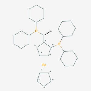 (R)-1-[(SP)-2-(Dicyclohexylphosphino)ferrocenyl]ethyldicyclohexylphosphine