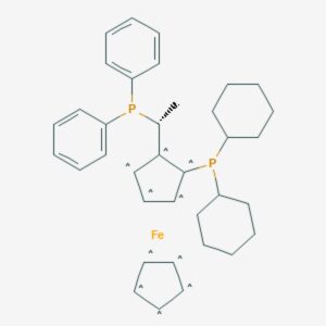 (R)-1-[(SP)-2-(Dicyclohexylphosphino)ferrocenylethyl]diphenylphosphine
