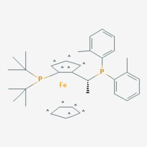 (R)-1-[(SP)-2-(Di-tert-butylphosphino)ferrocenyl]ethylbis(2-methylphenyl)phosphine
