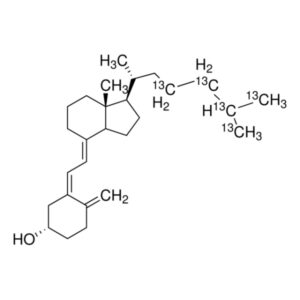 Vitamin D₃-23,24,25,26,27-¹³C₅ solution