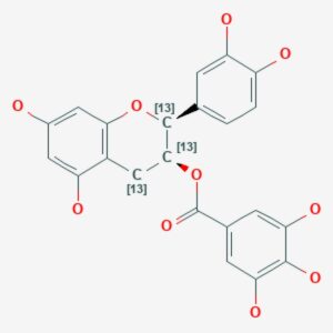 (±)-Epicatechin-2,3,4-¹³C₃ gallate