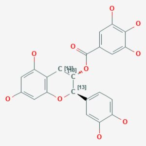 (±)-Catechin-2,3,4-¹³C₃ gallate