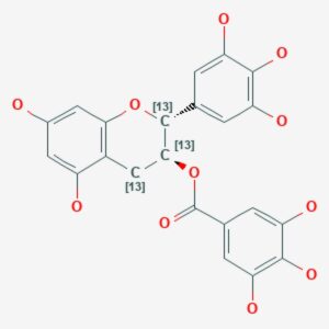 (±)-Gallocatechin-2,3,4-¹³C₃ gallate
