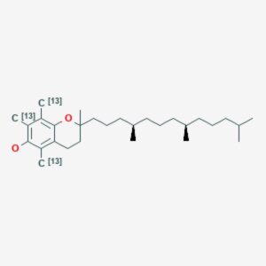 α-Tocopherol-(trimethyl-¹³C₃ phenyl)