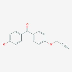 (4-Hydroxyphenyl)(4-(prop-2-yn-1-yloxy)phenyl)methanone