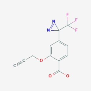 2-(Prop-2-yn-1-yloxy)-4-(3-(trifluoromethyl)-3H-diazirin-3-yl)benzoic acid