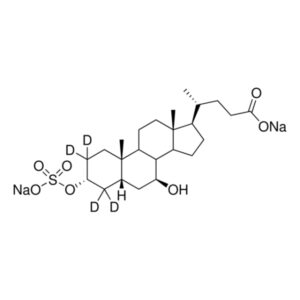 Ursodeoxycholic-2,2,4,4-d₄ acid 3-sulfate disodium salt