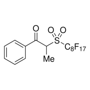2-((Perfluorooctyl)sulfonyl)-1-phenylpropan-1-one