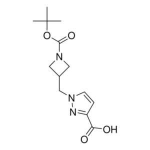 1-((1-(tert-Butoxycarbonyl)azetidin-3-yl)methyl)-1H-pyrazole-3-carboxylic acid
