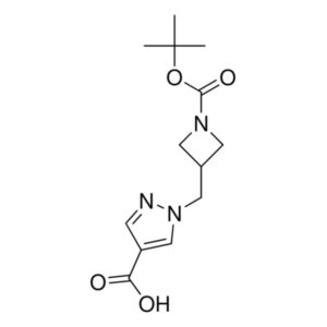 1-((1-(tert-Butoxycarbonyl)azetidin-3-yl)methyl)-1H-pyrazole-4-carboxylic acid