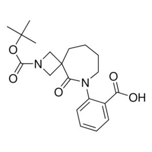 2-(2-(tert-Butoxycarbonyl)-5-oxo-2,6-diazaspiro[3.6]decan-6-yl)benzoic acid