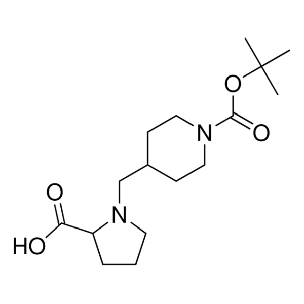 ((1-(tert-Butoxycarbonyl)piperidin-4-yl)methyl)proline