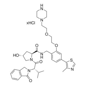 (S,R,S)-VL285 Phenol-PEG₁-piperazine hydrochloride