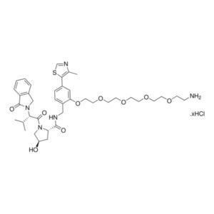 (S,R,S)-VL285 Phenol-PEG₄-NH₂ hydrochloride