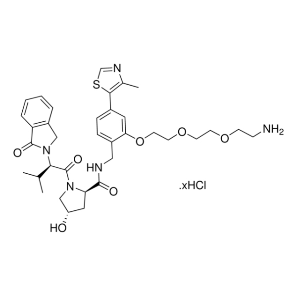 (S,R,S)-VL285 Phenol-PEG₂-NH₂ hydrochloride