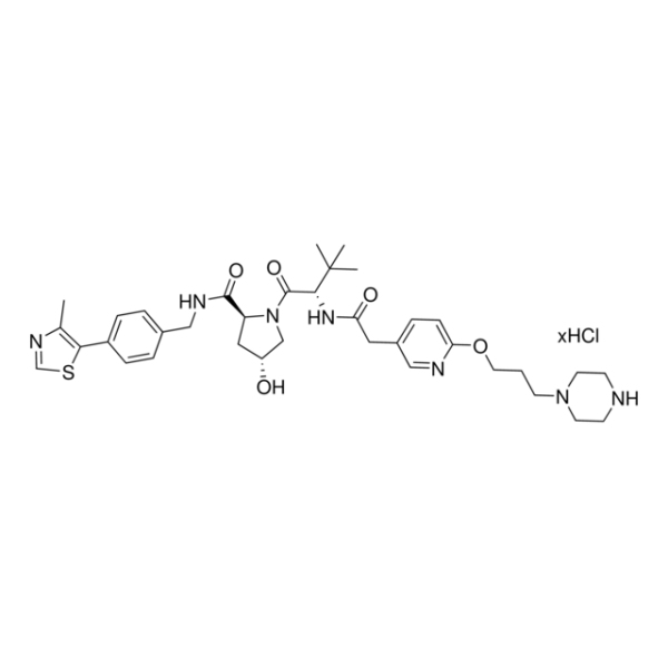 (S,R,S)-AHPC-pyridine-PEG₁-piperazine hydrochloride