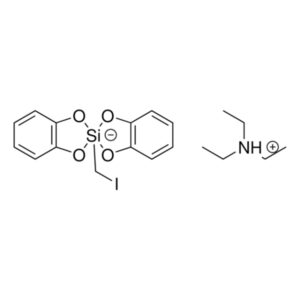 Triethylammonium bis(catecholato)iodomethylsilicate