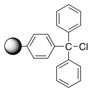 Trityl chloride, polymer-bound