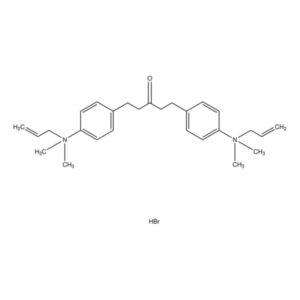 1,5-Bis(4-allyldimethylammoniumphenyl)pentan-3-one dibromide