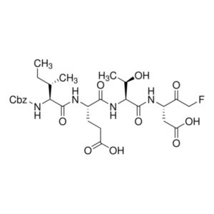 Z-Ile-Glu(O-ME)-Thr-Asp(O-Me) fluoromethyl ketone