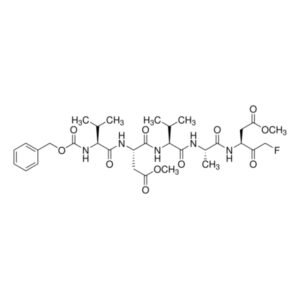 Z-Val-Asp(O-Me)-Val-Ala-Asp(O-Me) fluoromethyl ketone