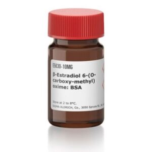 β-Estradiol 6-(O-carboxy­methyl)oxime: BSA