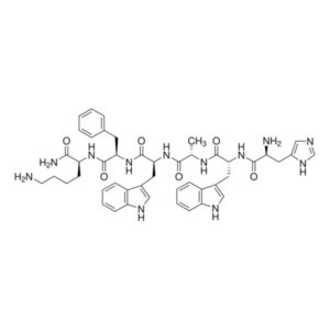 [ᴅ-Trp⁷, Ala⁸, ᴅ-Phe¹⁰]-α-Melanocyte Stimulating Hormone Amide Fragment 6-11