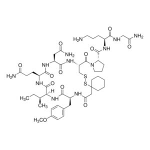 [β-Mercapto-β,β-cyclopentamethylenepropionyl¹, O-Me-Tyr², Orn⁸]-Oxytocin