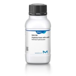 Peptone from milk solids