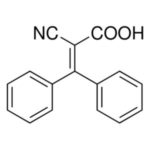 2-Cyano-3,3-diphenylacrylic acid