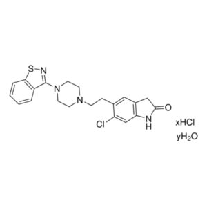 Ziprasidone hydrochloride hydrate