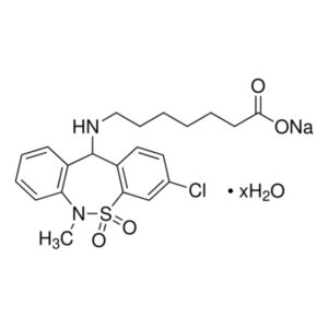 Tianeptine sodium salt hydrate