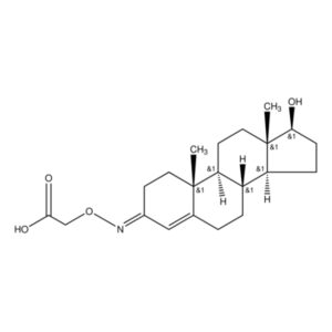Testosterone 3-(O-carboxymethyl)oxime