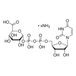 Uridine 5′-diphosphoglucuronic acid ammonium salt