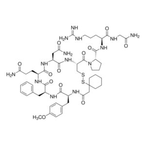 [β-Mercapto-β,β-cyclopentamethylenepropionyl¹, O-me-Tyr², Arg⁸]-Vasopressin