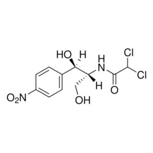 Chloramphenicol for peak identification
