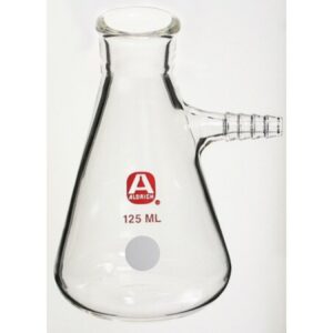 Vacuum filtration assembly flasks
