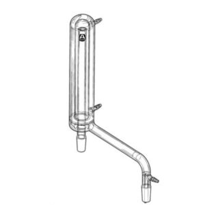 Water-cooled distilling head