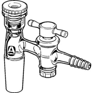 Tubing adapter with Torion™ connection and stopcock